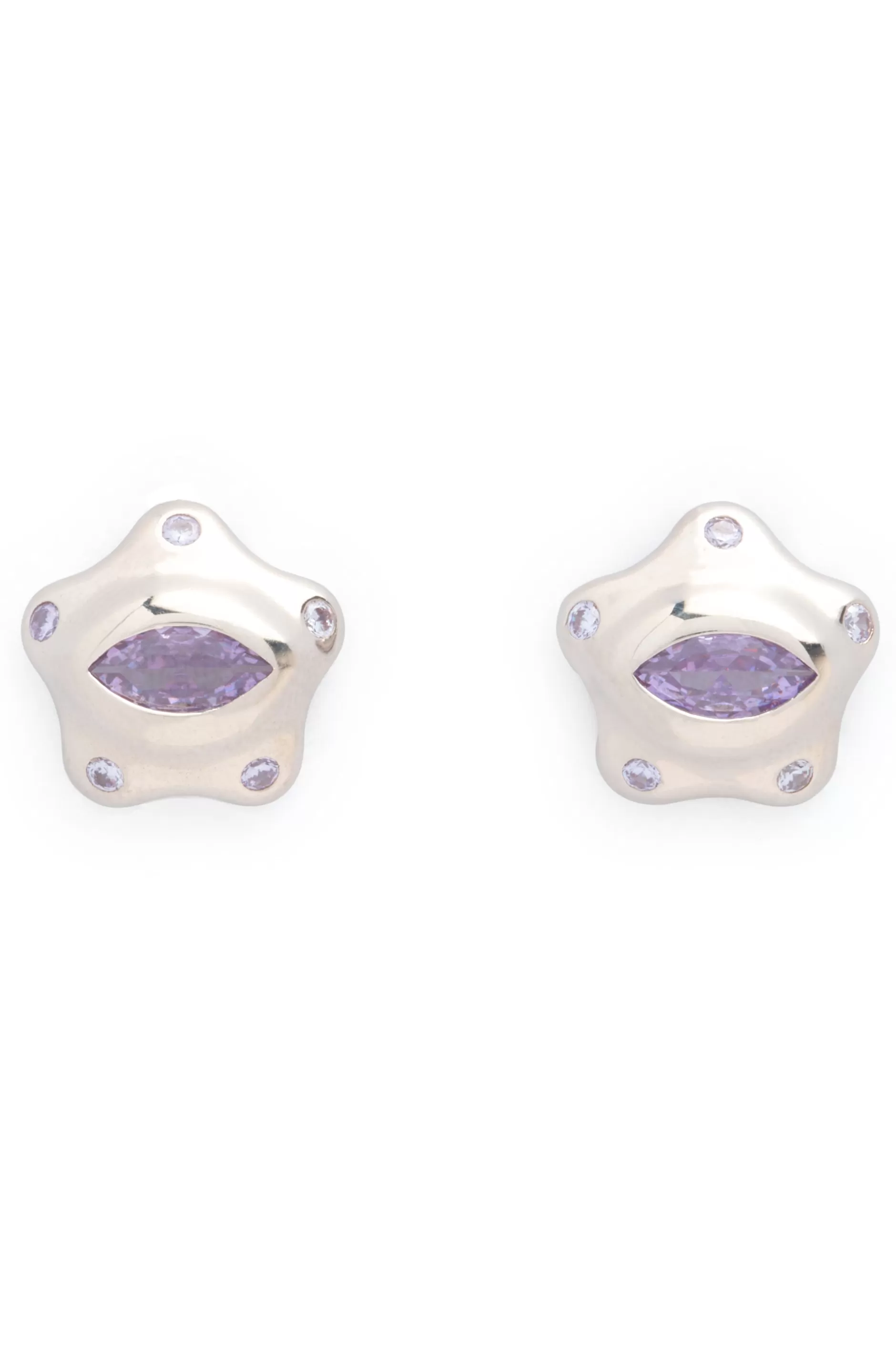 AMETHYST STARLET EARRINGS | Collina Strada Sale