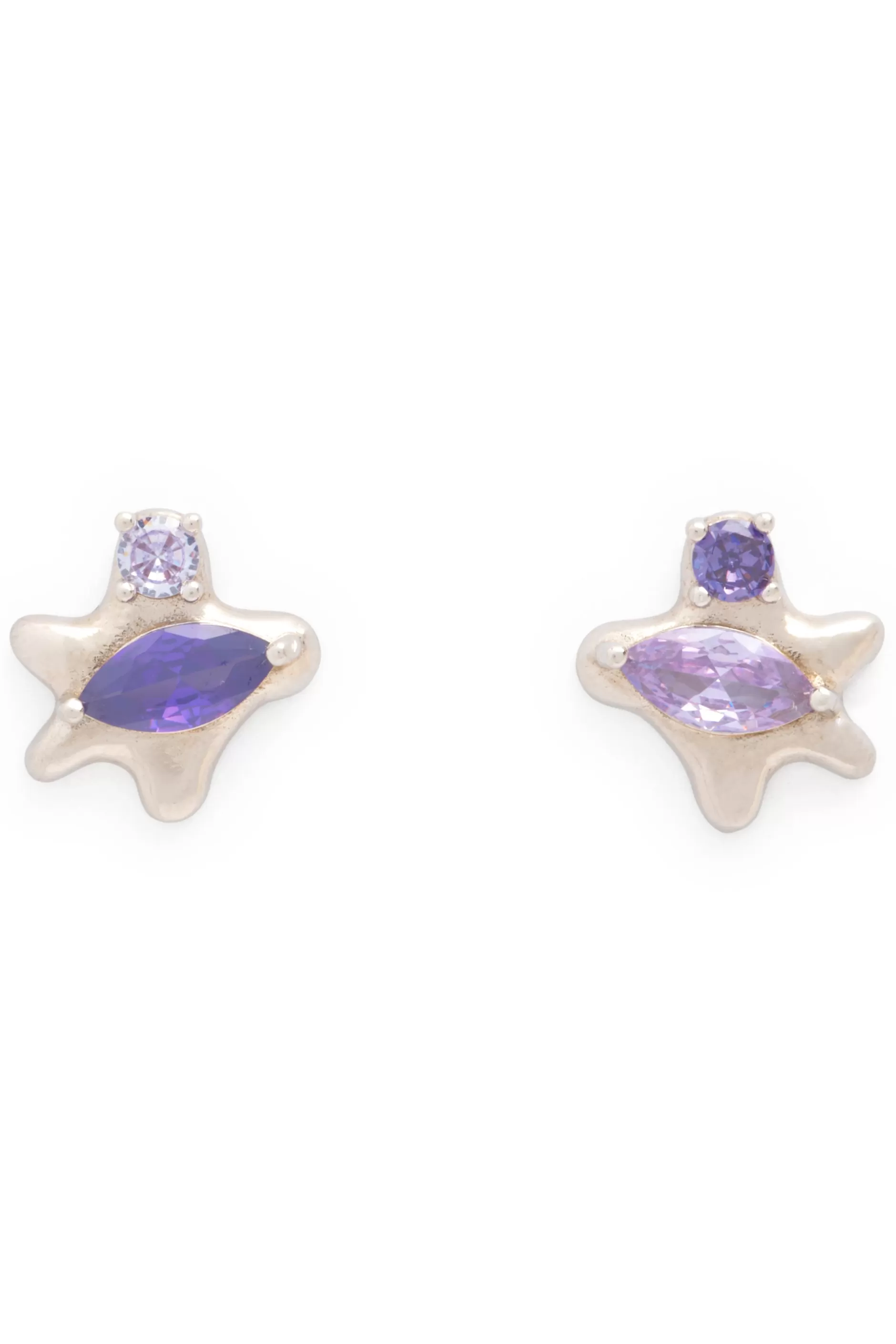 AMETHYST STELLA STUDS | Collina Strada Cheap