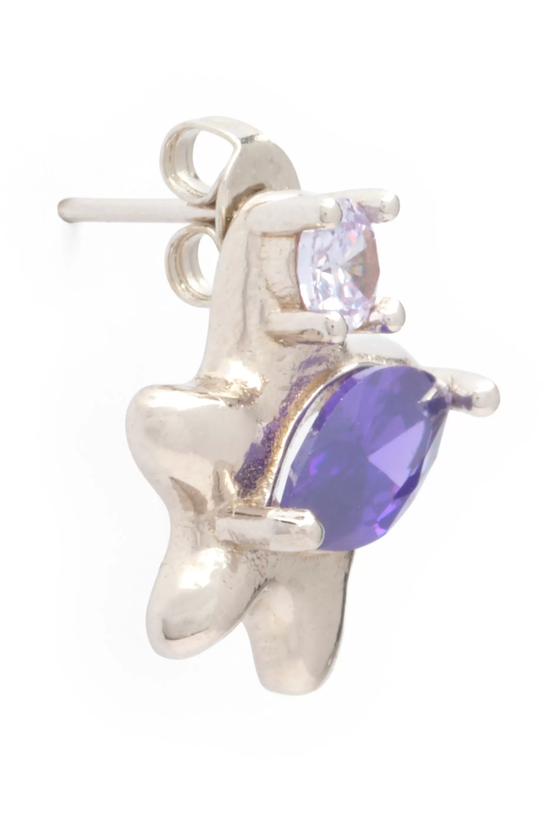 AMETHYST STELLA STUDS | Collina Strada Cheap