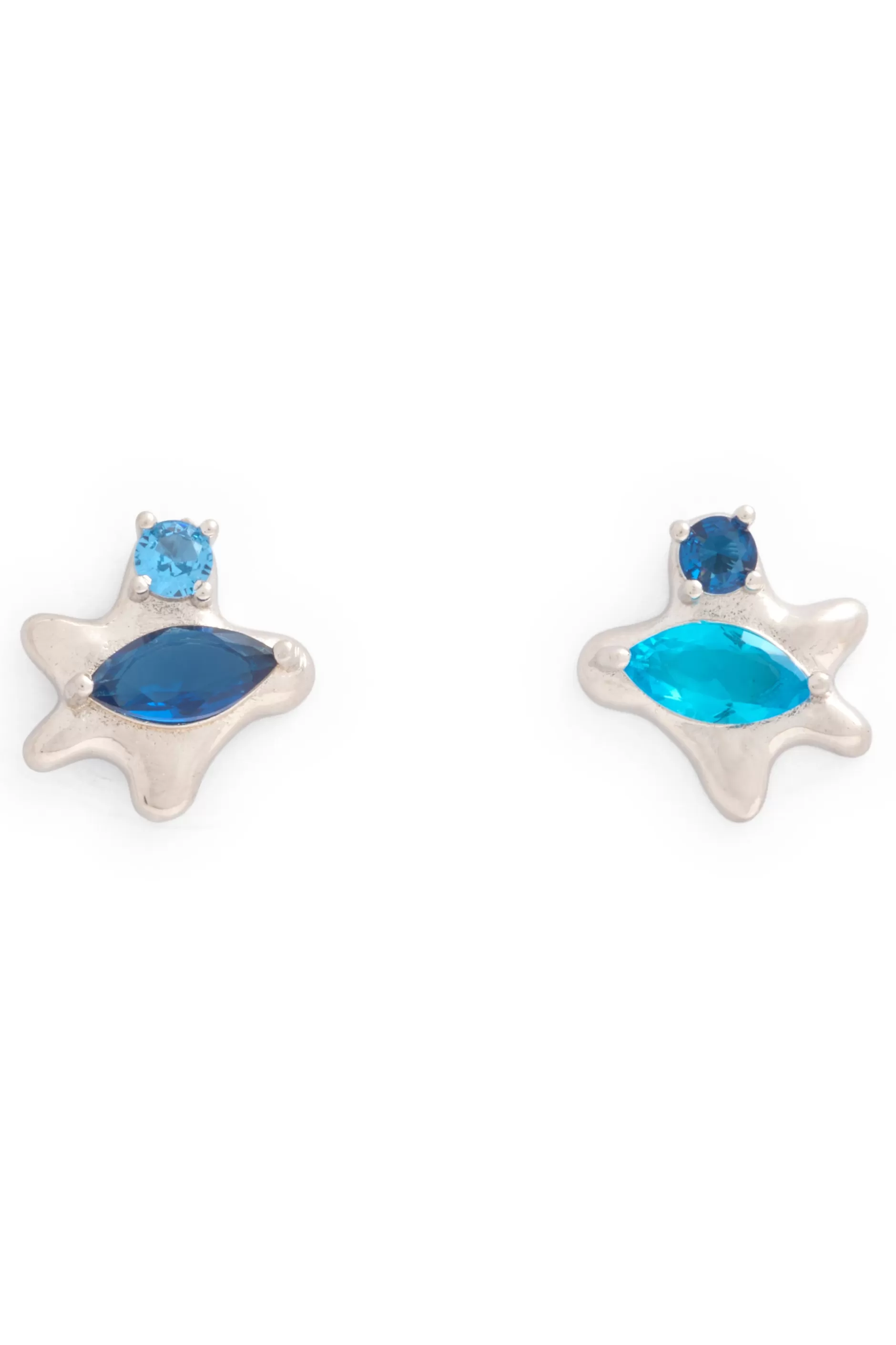 AQUAMARINE STELLA STUDS | Collina Strada Sale