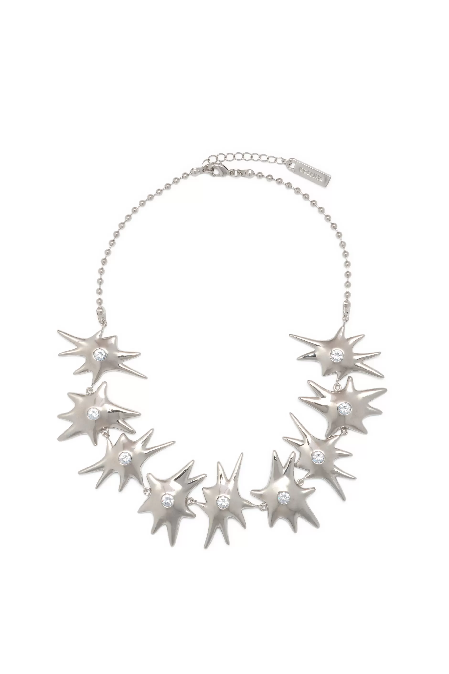 CRYSTAL CLEAR STARRY NECKLACE | Collina Strada Discount