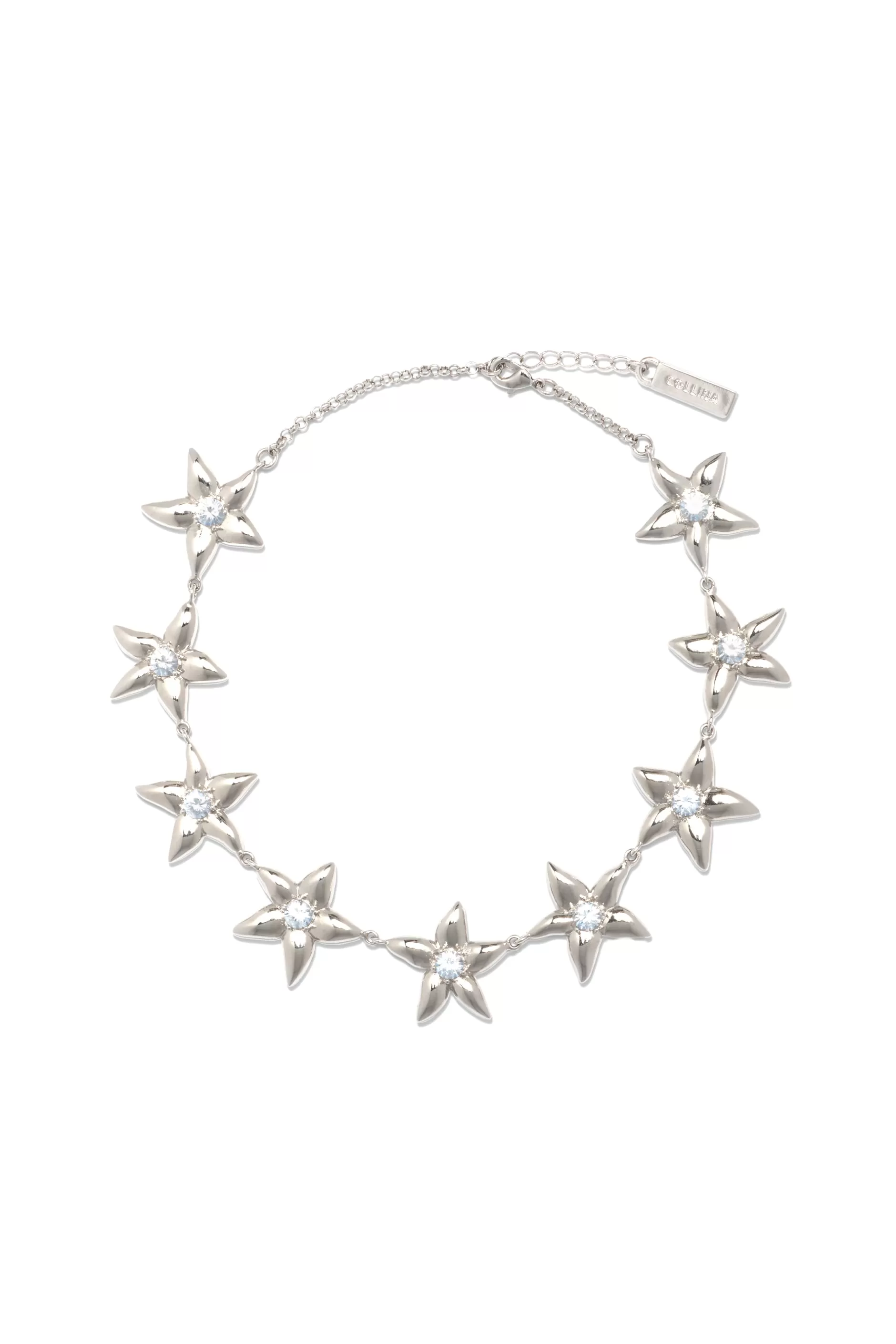 CRYSTAL CLEAR SUPER STARLINK NECKLACE | Collina Strada Best