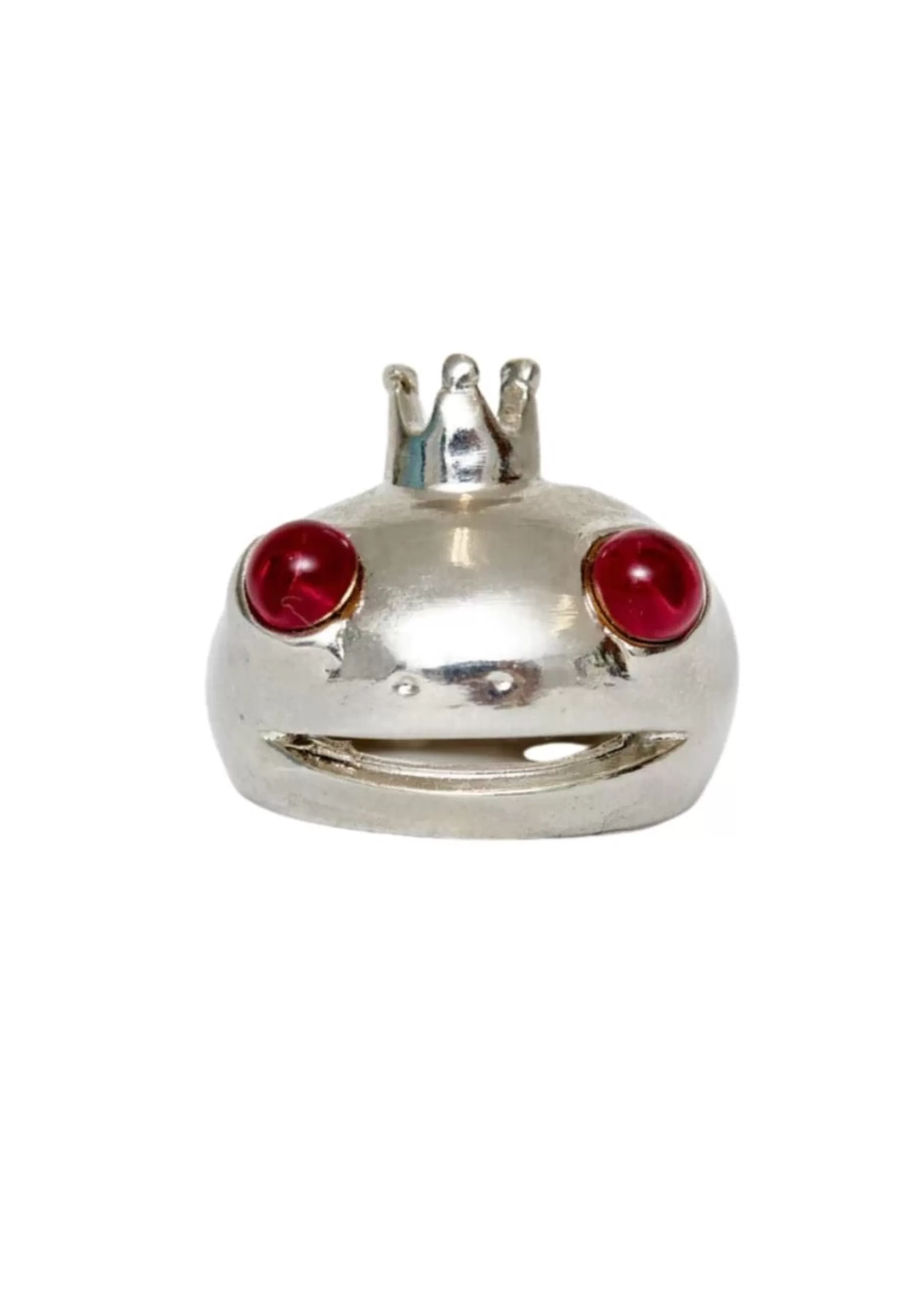 FROG PRINCE RING SILVER-PINK | Collina Strada Flash Sale