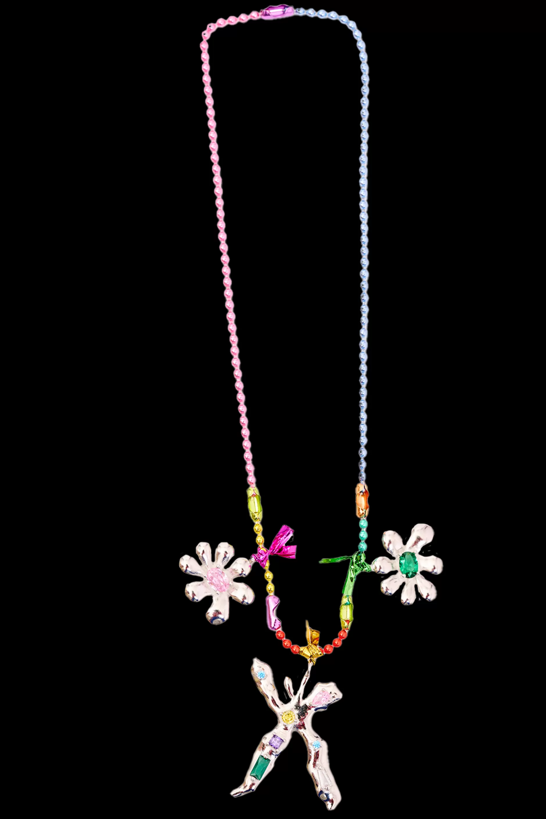 GEMSTONE MARIPOSA NECKLACE | Collina Strada Clearance