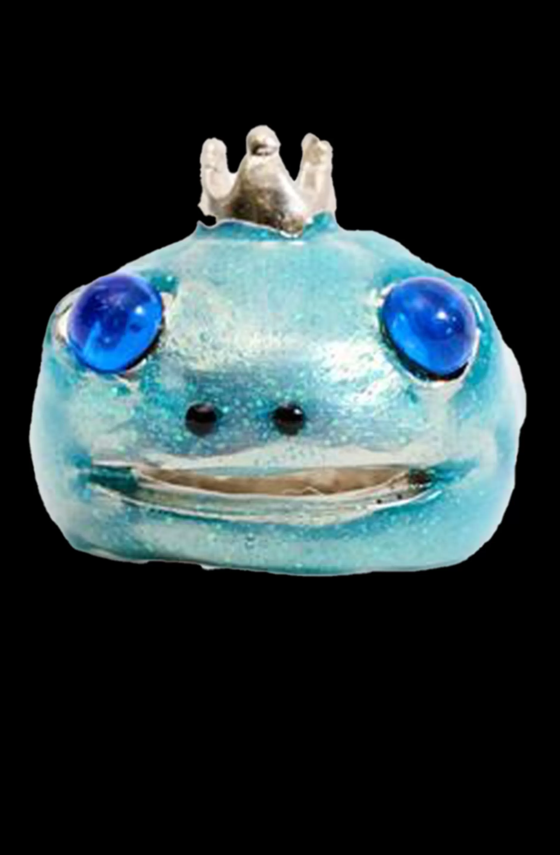 GLITTER SKY FROG PRINCE RING | Collina Strada Shop