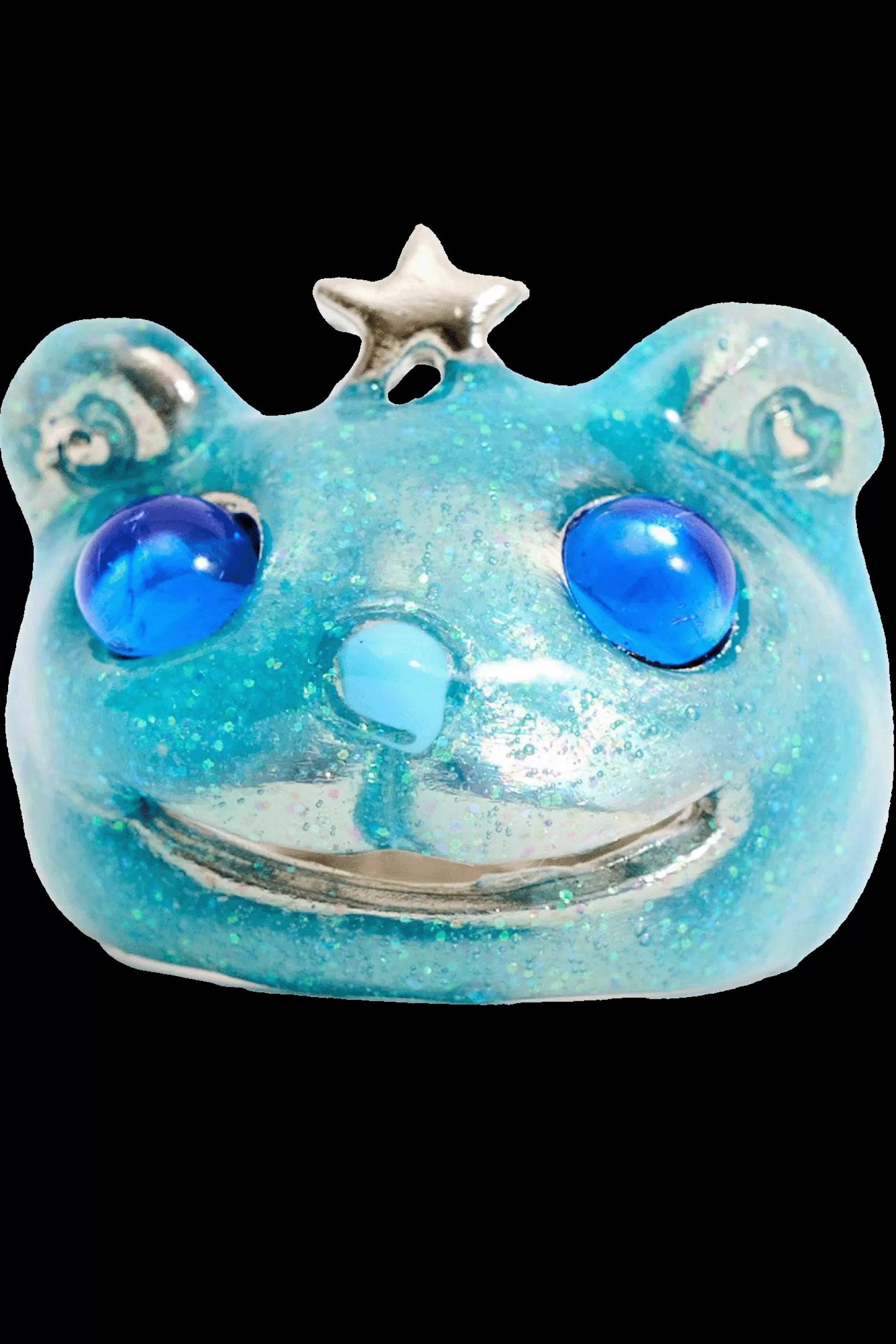 GLITTER SKY PRINCESS BEAR RING | Collina Strada Cheap