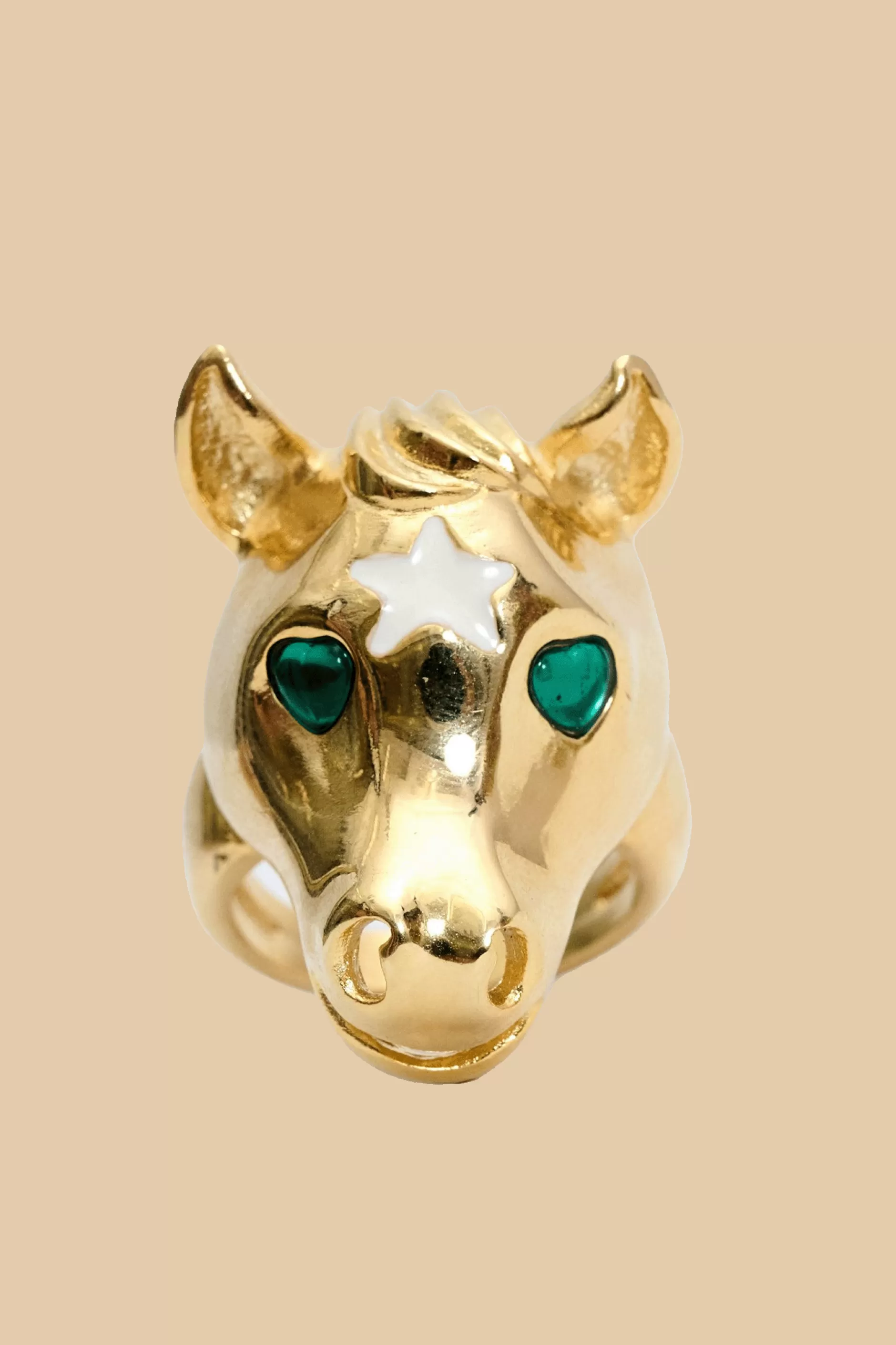 GOLD BABY PONY RING | Collina Strada Outlet