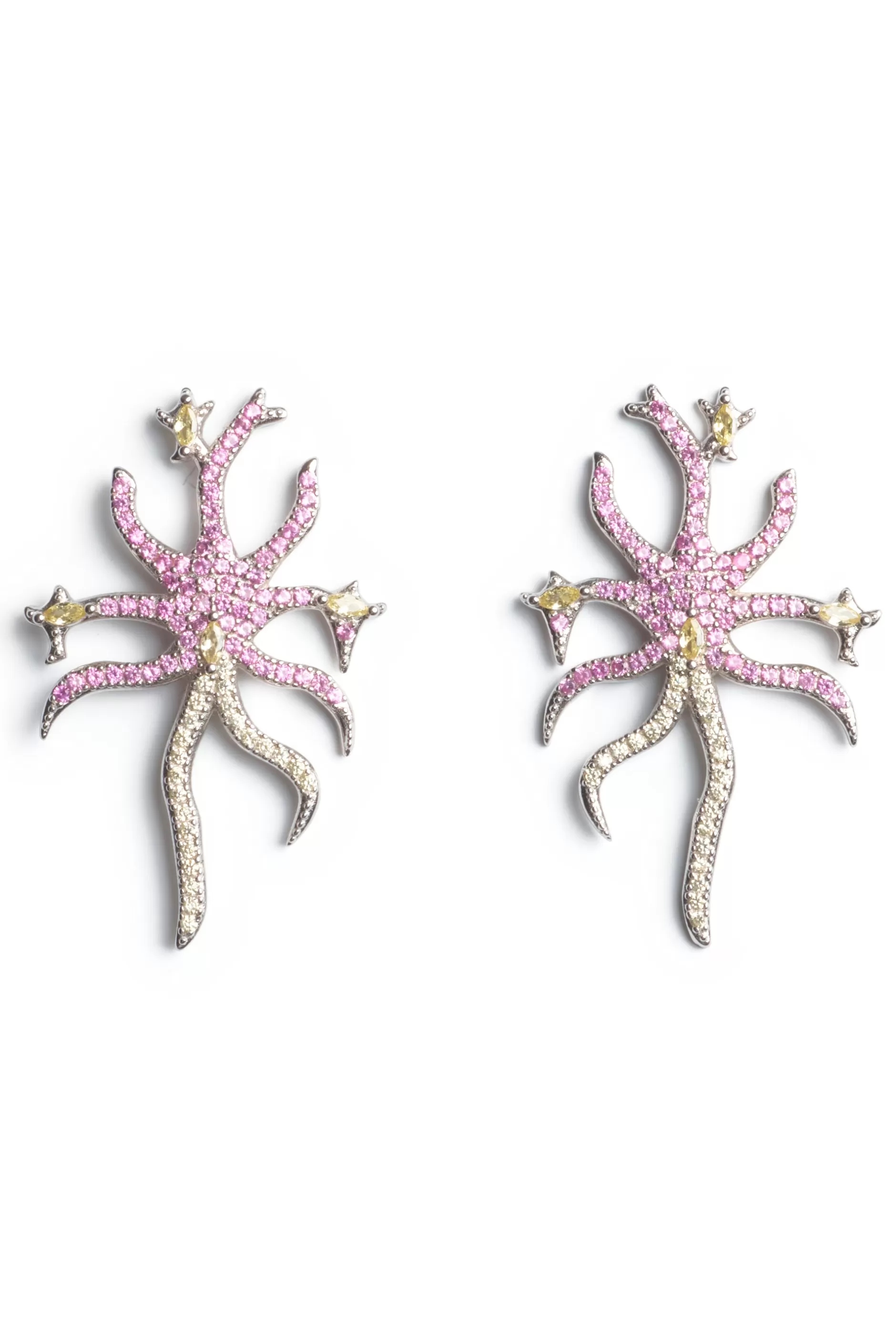 HOT PINK CANARY ETOILE EARRING | Collina Strada Hot