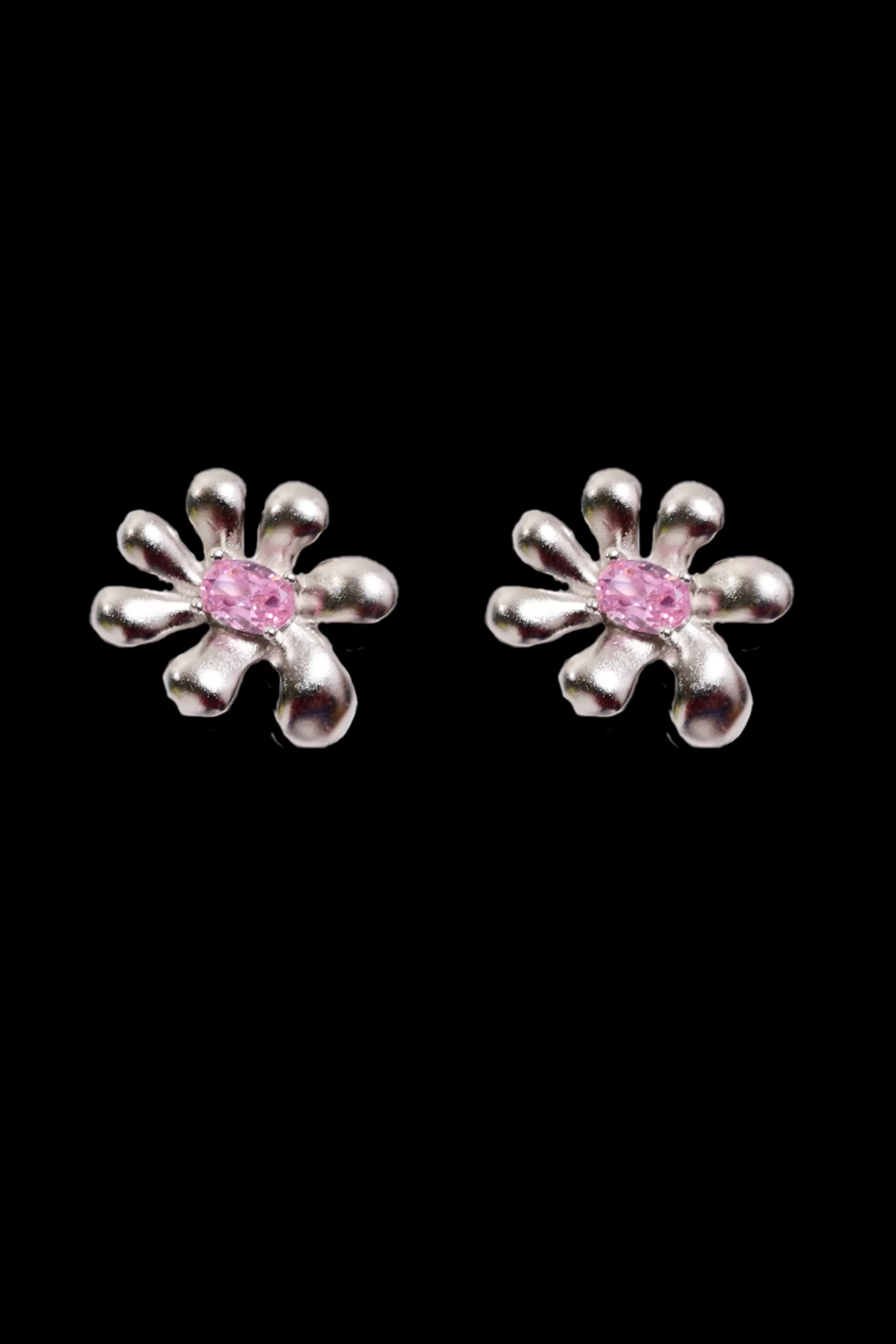 LIGHT ROSE SQUASHED BLOSSOM EARRING | Collina Strada Best