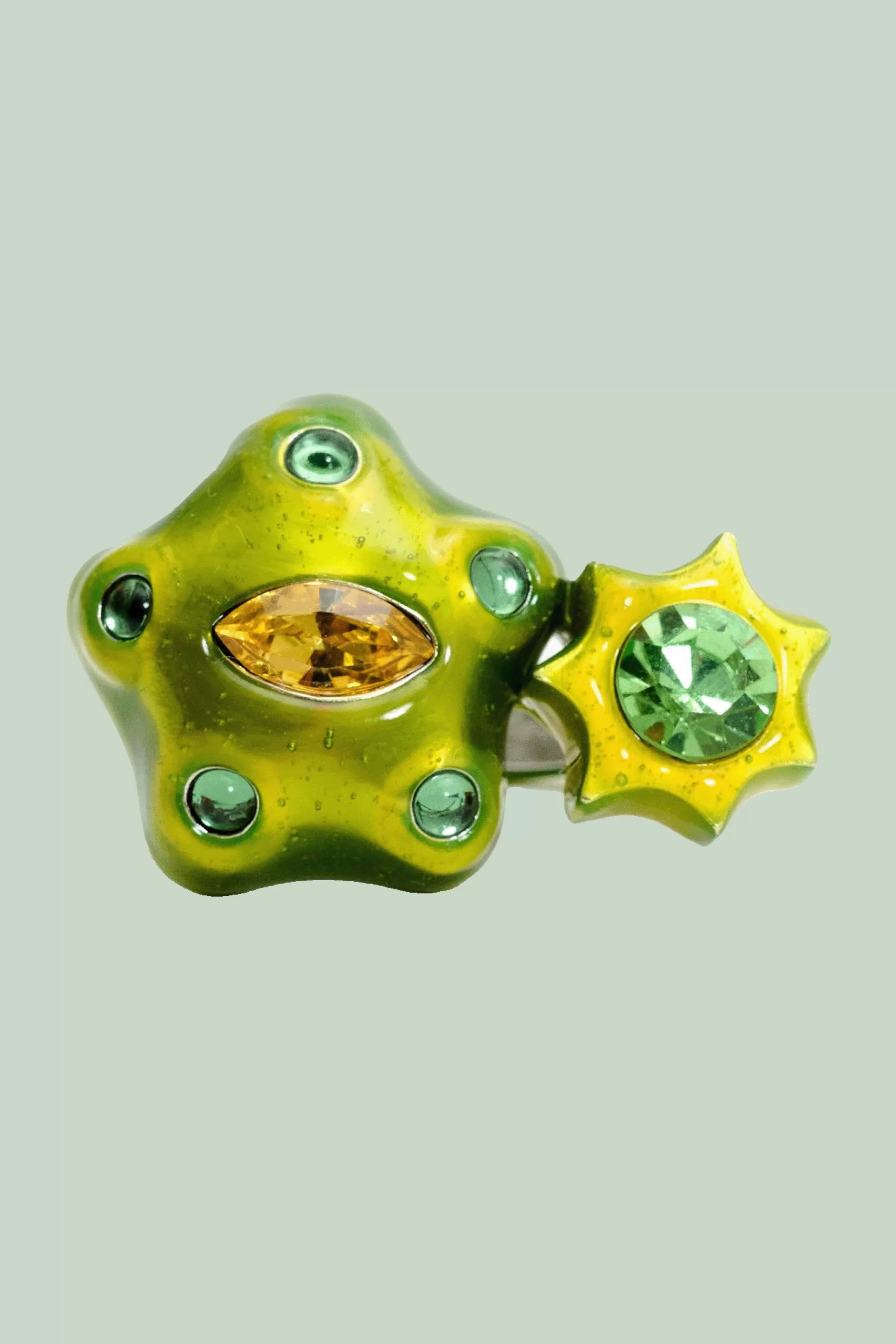 LIME MULTI STARLET RING | Collina Strada Best