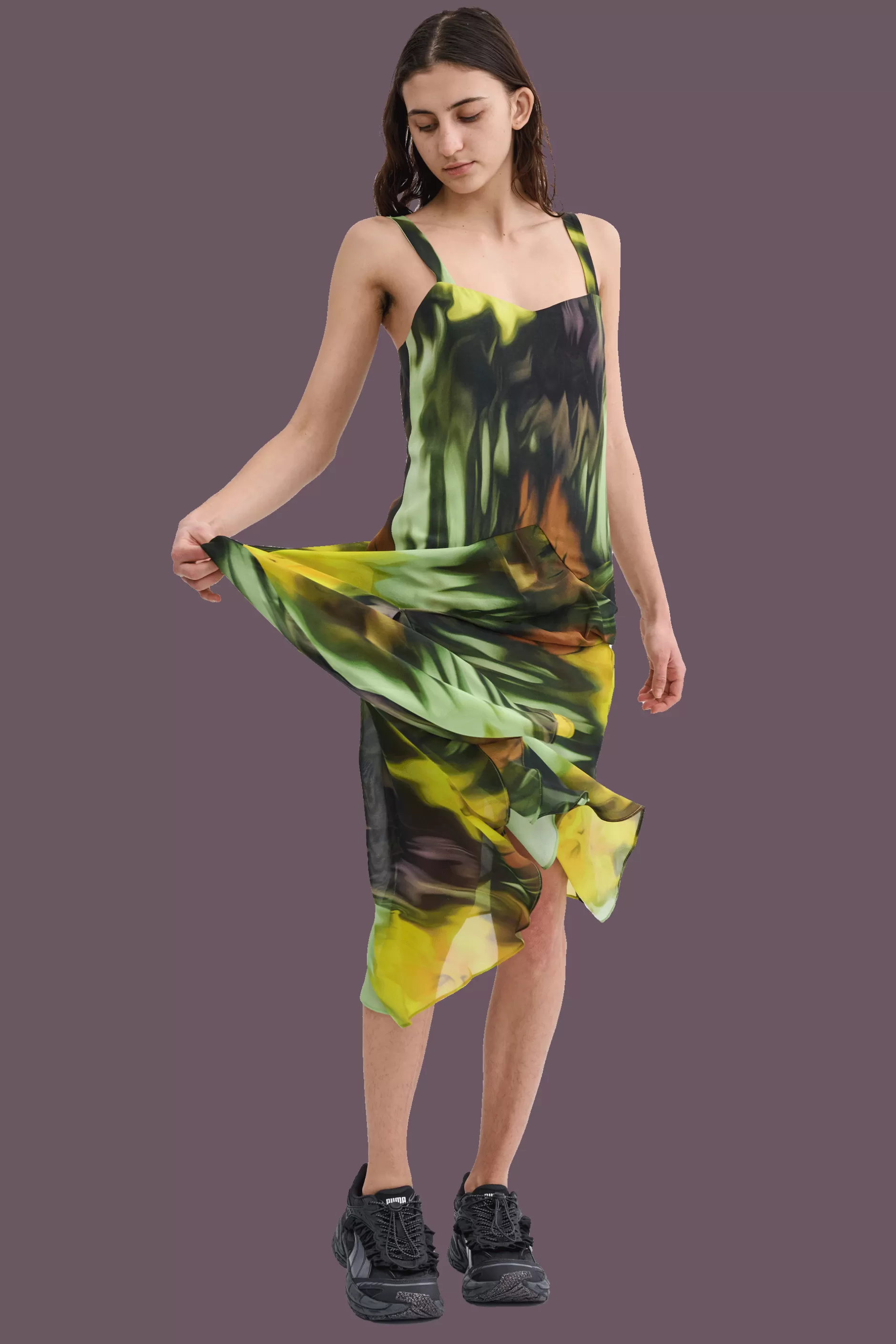 MELTING BLOOM GAIA DRESS | Collina Strada Sale