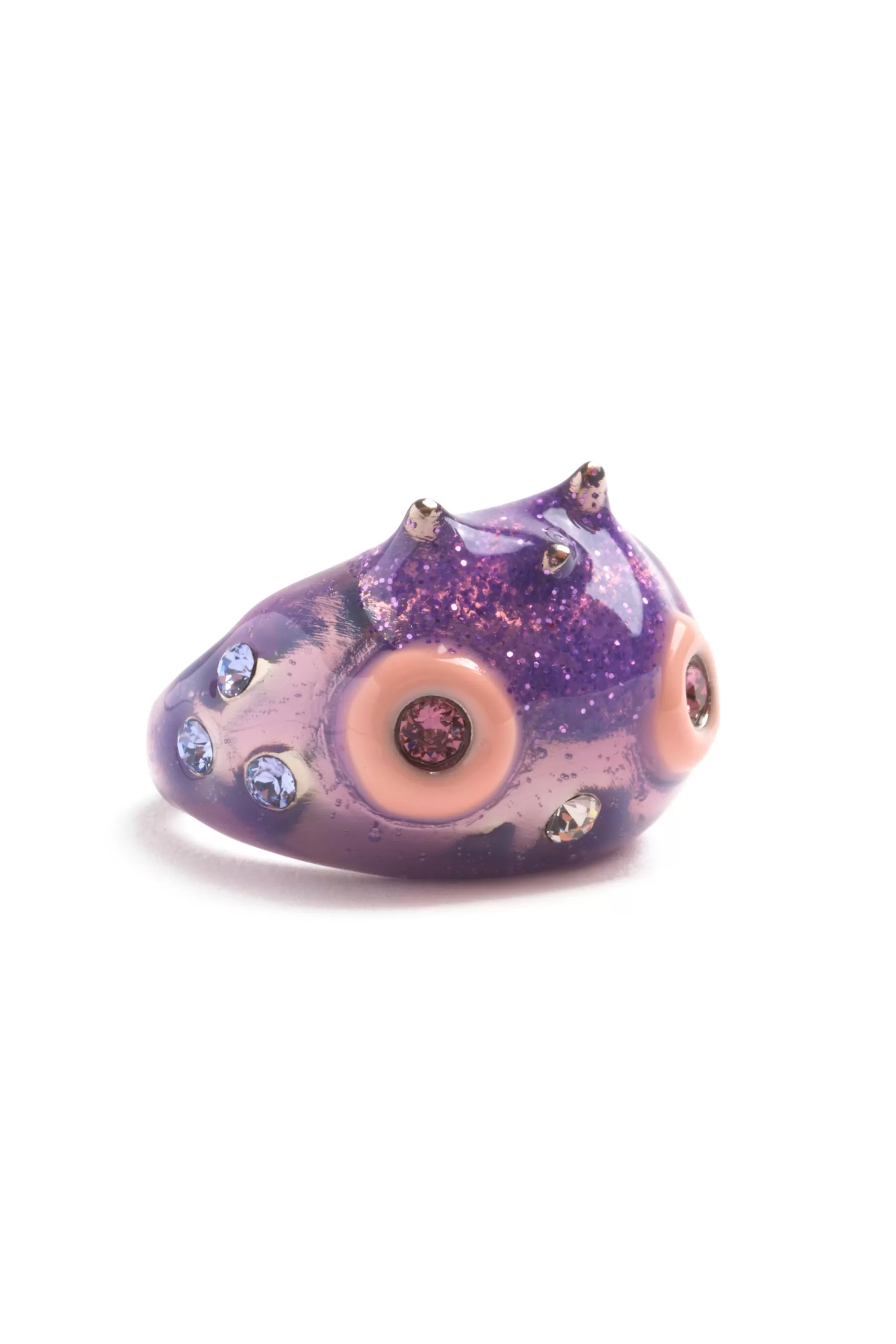 METALLIC LILAC RHINO BABY RING | Collina Strada Cheap