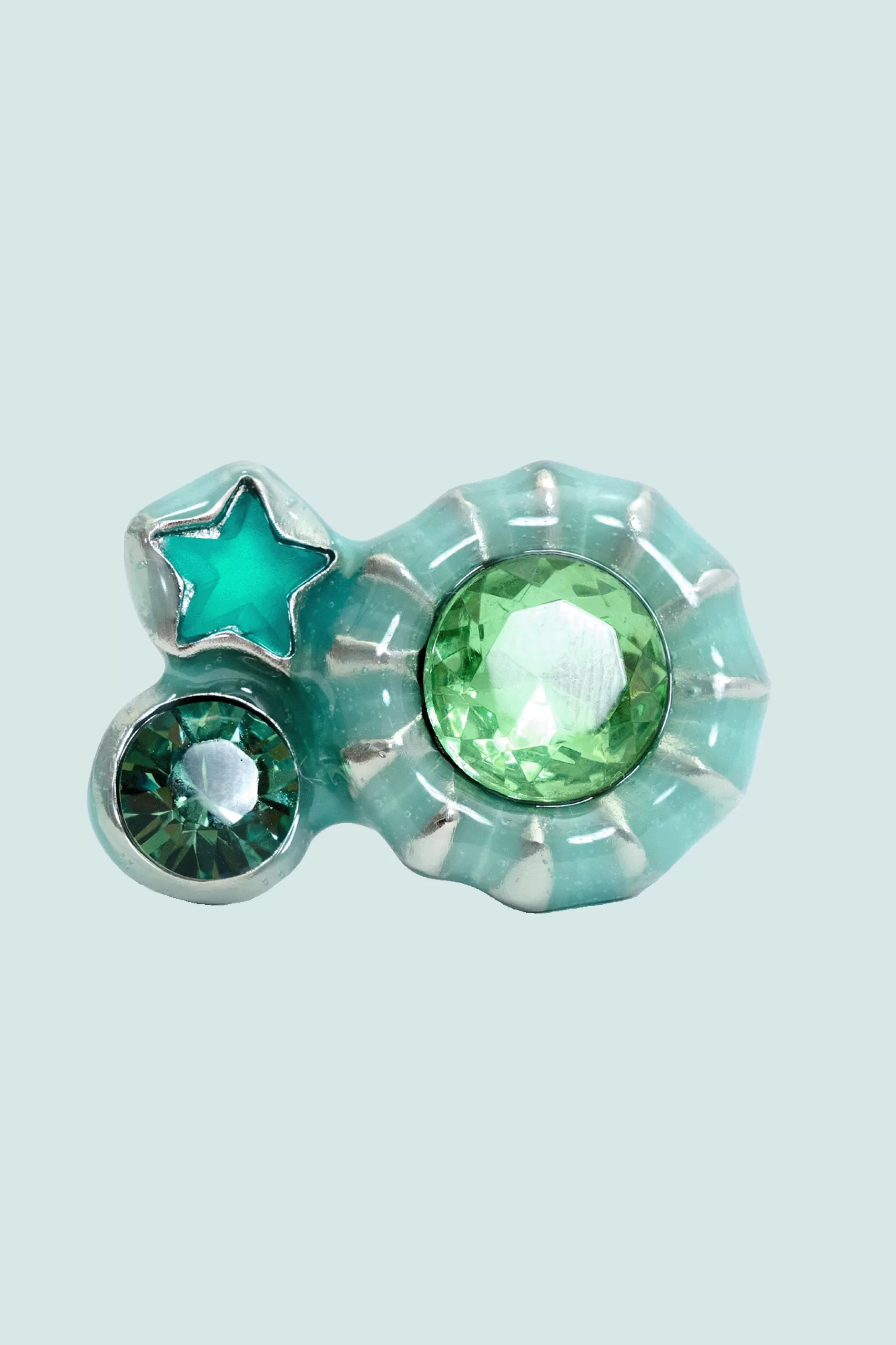 MINT CANDY GEM RING | Collina Strada Fashion