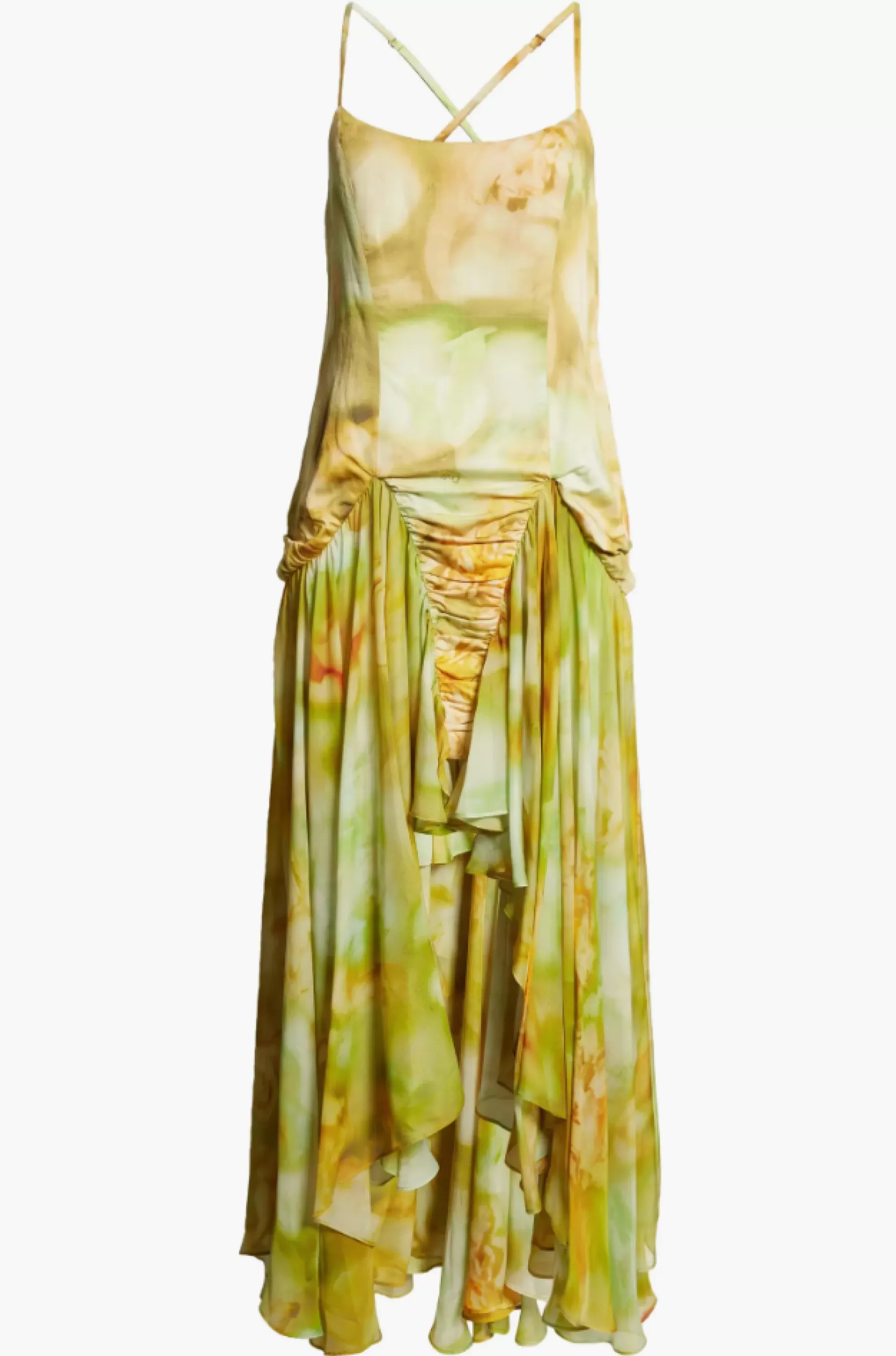 SAGE MOLTEN FLORAL MAGNOLIA DRESS | Collina Strada Sale