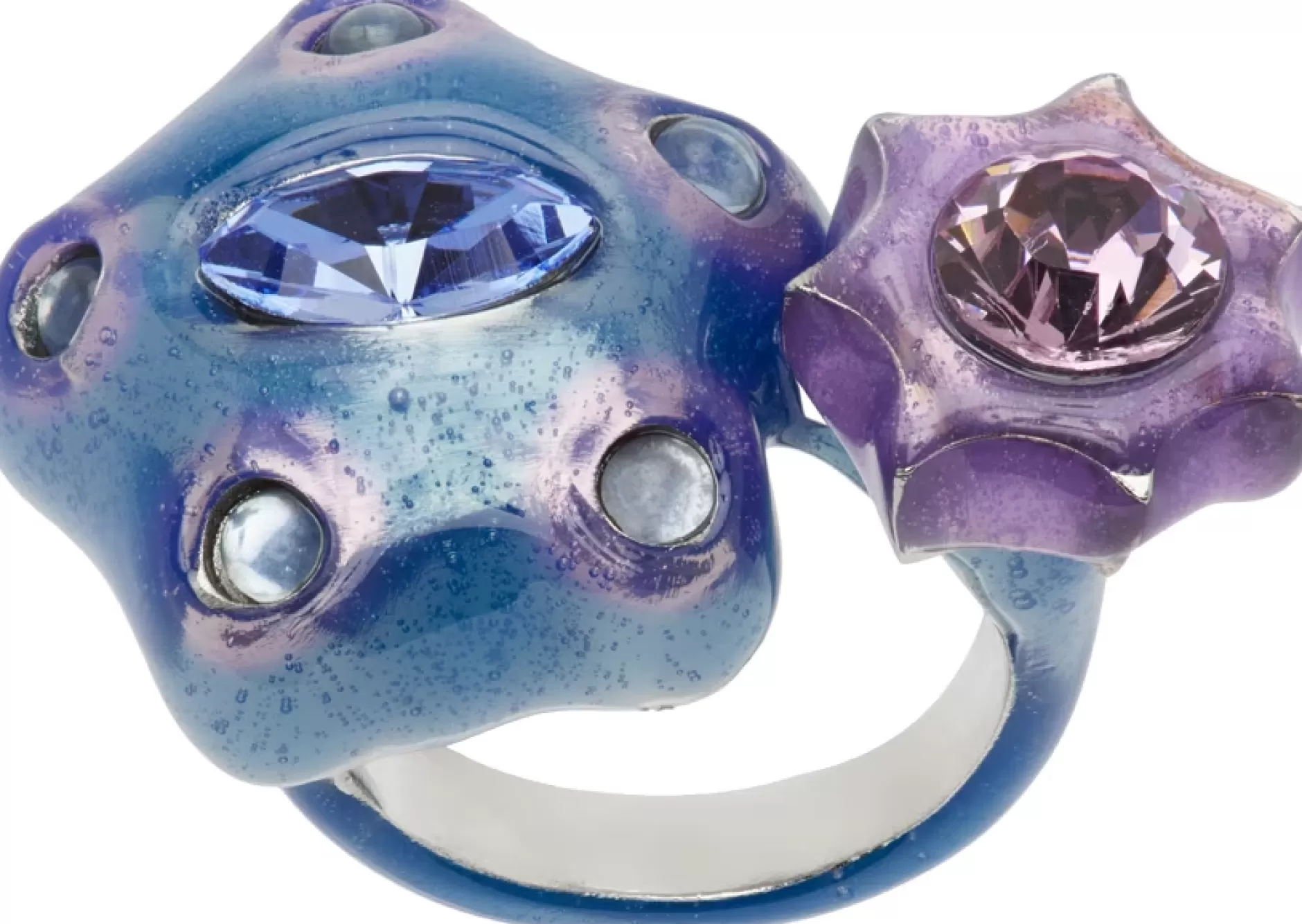 SOFT BLUE STARLET RING | Collina Strada Fashion