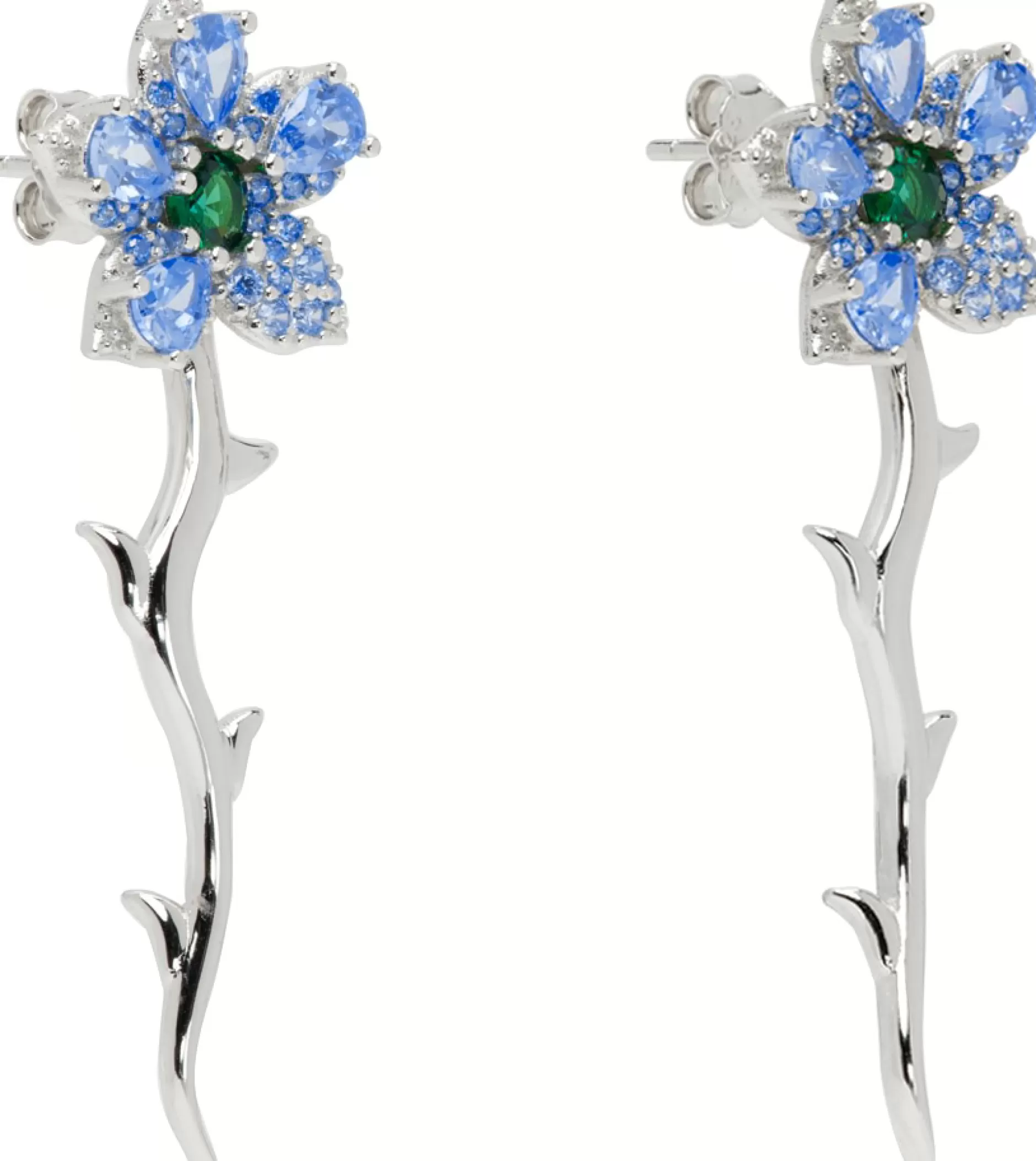 SOFT BLUE VINE EARRING | Collina Strada Discount