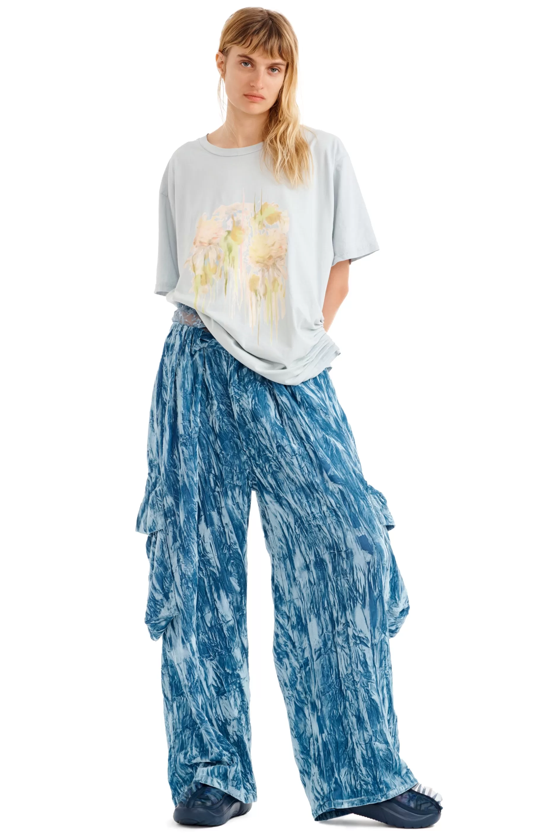 STORM FLOWER DRIP KATINA DUO TEE | Collina Strada Fashion